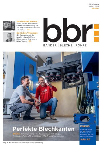 bbr Bänder Bleche Rohre - 4/2025