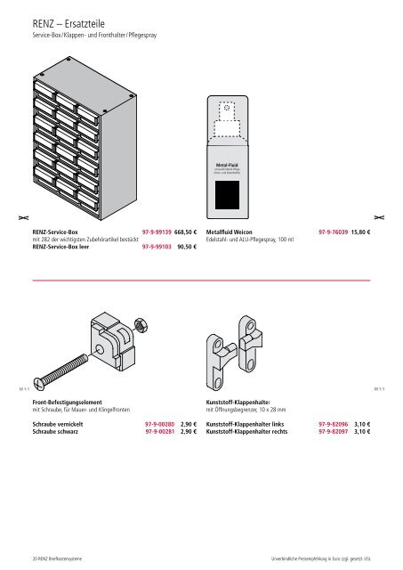 Ersatzteilliste 2008 / 2009 Die erste Adresse für Ihre Post