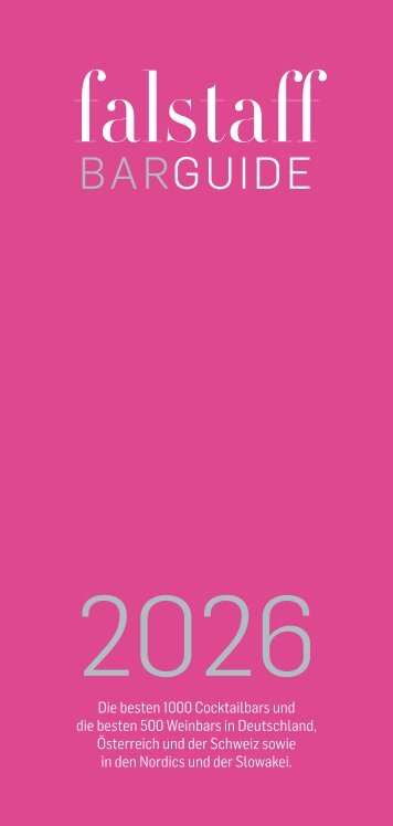 Falstaff Barguide 2026