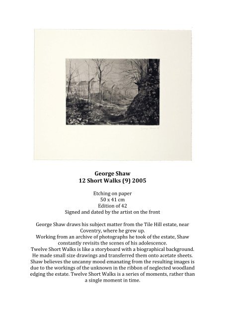 Fact sheet GSH - 12 Short Walks 9