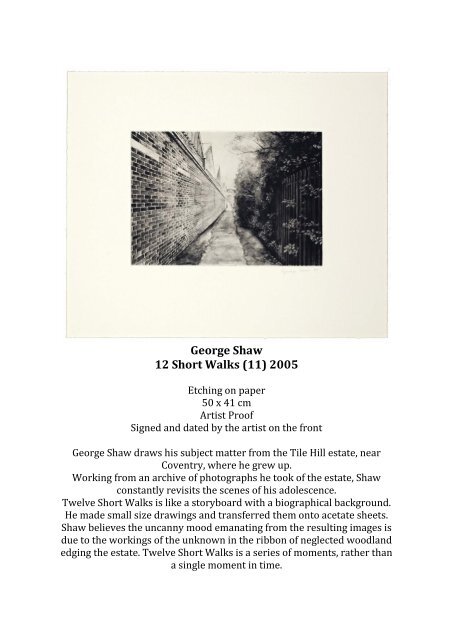 Fact sheet GSH - 12 Short Walks 11 AP