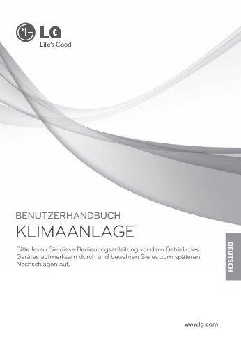 Benutzerhandbuch LG Art Cool - KlimaCorner.de