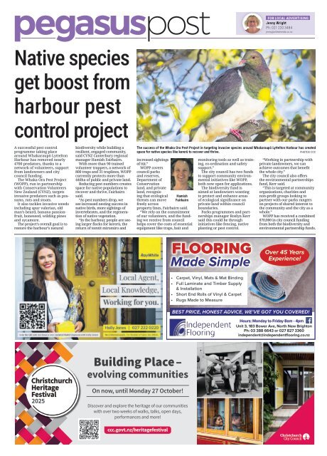 Pegasus Post: October 16, 2025