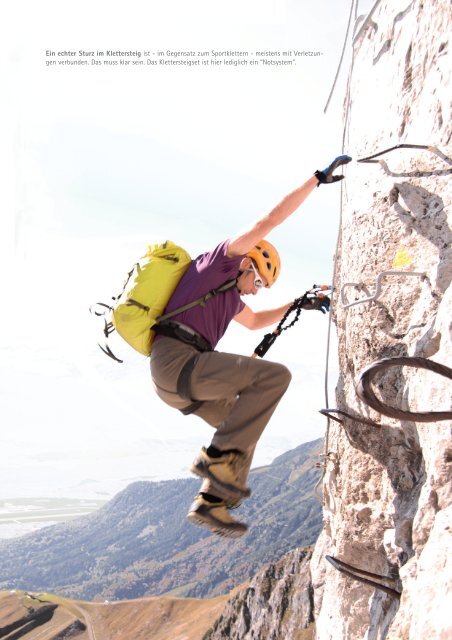 Klettersteig. Eine Empfehlung - Bergundsteigen