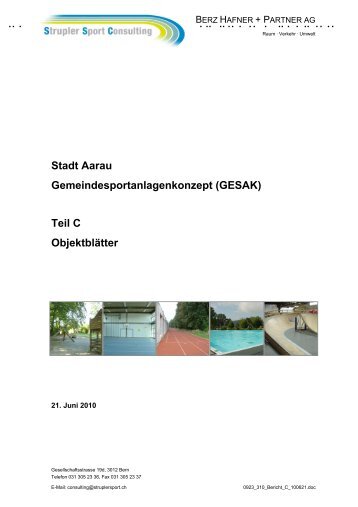 Objektdaten - Stadt Aarau