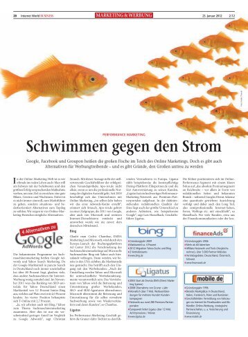 Schwimmen gegen den Strom - Qype Press DE