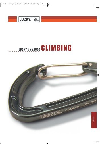 LUCKY by VAUDE CLIMBING - Summiters Adventures