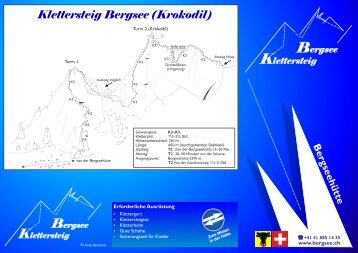 Klettersteig Bergsee (Krokodil) - Andermatt