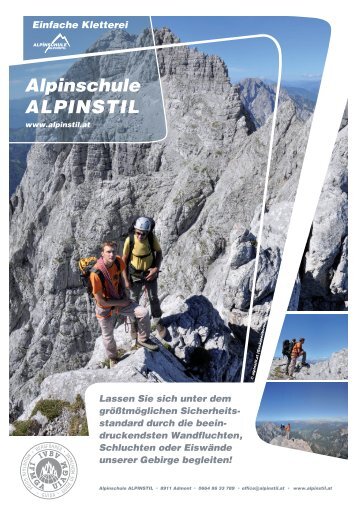 Große Gesäuseüberschreitung - Alpinschule ALPINSTIL