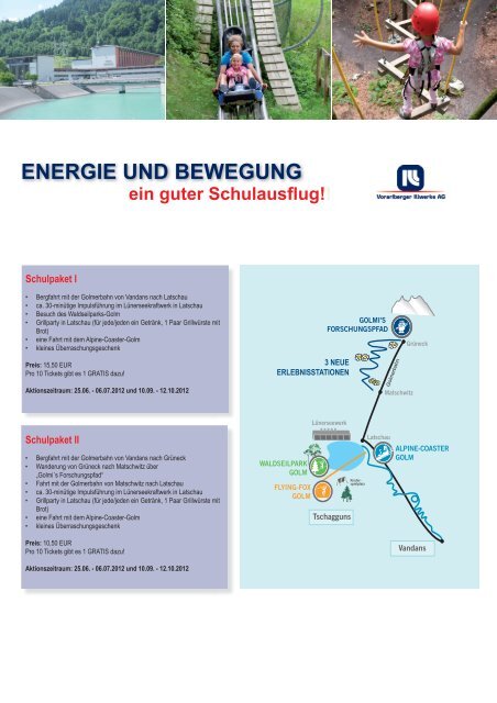 Schulpaket I Golm Alpine Coaster