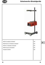 6 Scheinwerfer-Einstellgeräte - Weckerle AG