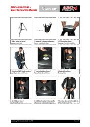 montageanleitung / short instruction manual - ABC Products