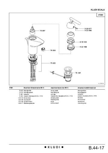 Page 1 KLUDI SCALA 922046 819103 9 22 188 7 7 0 0 3 OJ ...