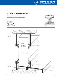 ALWO®-System 60 – Alu-Rahmen und Lüftungsflügel zur Verlegung ...