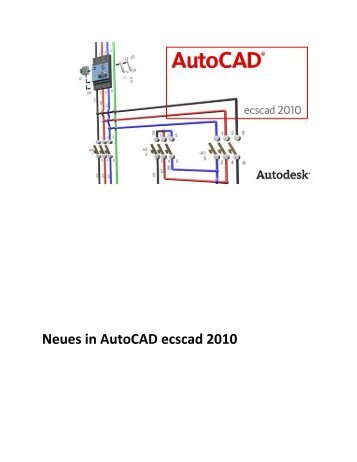Neues in AutoCAD ecscad 2010 - CAD.de
