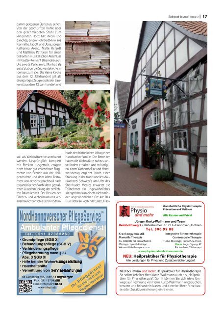 Südstadt Journal 04/2012 - LeineVision.