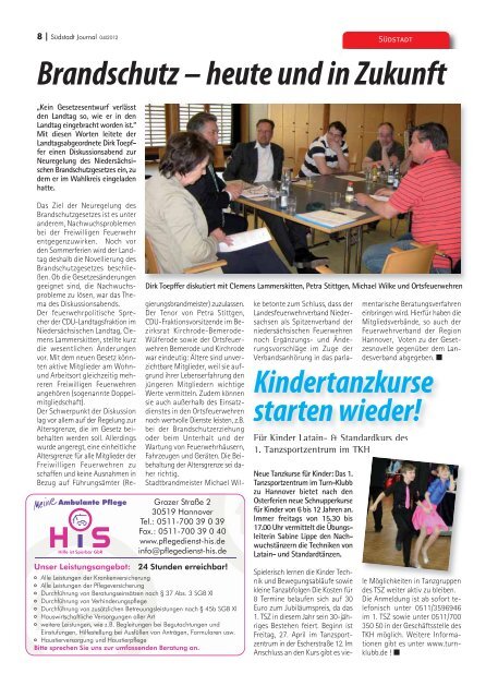 Südstadt Journal 04/2012 - LeineVision.