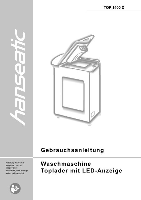 Waschmaschine bedienen - Baur