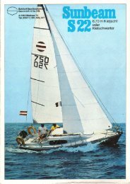 Prospektdownload - Sunbeam Yachten