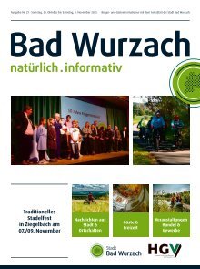 25.10.2025 Bürger- und Gästeinformation Bad Wurzach