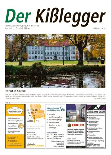 25.10.2025 Der Kißlegger