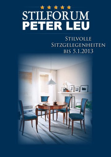 Stilvolle sitzgelegenheiten „made in italy“ - Stilmöbel Peter Leu