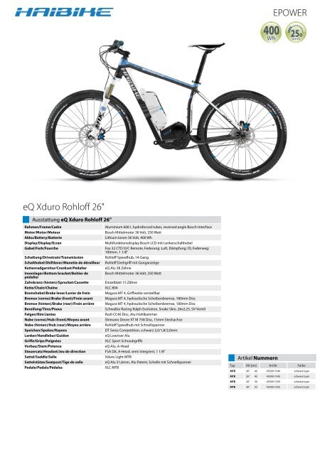 Page 1 EPOWER Hinter dem Rückenwind führender Pedelecs ...