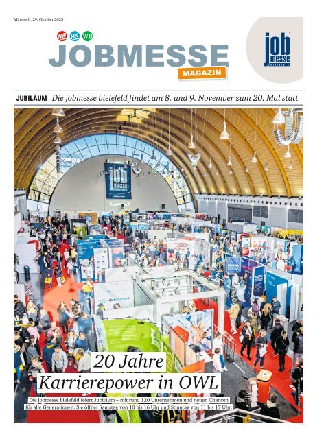 Das MesseMagazin zur jobmesse bielefeld 2025