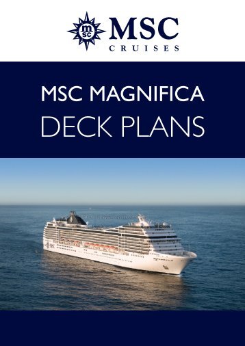 msc magnifica: deck plan - MSC Cruises