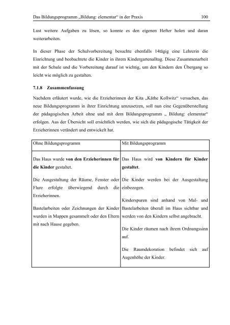 6 Integrative Kindertagesstätte „Käthe Kollwitz“ - Kitas im Dialog