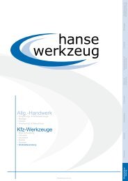 NEU - hansewerkzeug