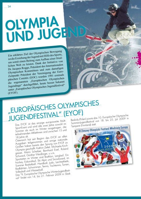 100 JAHRE - Österreichisches Olympisches Comité