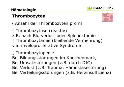 Klinische Chemie - MVZ Diamedis Diagnostische Medizin ...