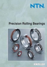 Precision Rolling Bearings - NTN Bearing Corporation of America