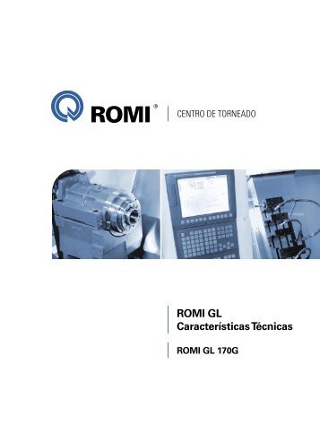 Características Técnicas ROMI GL 170G