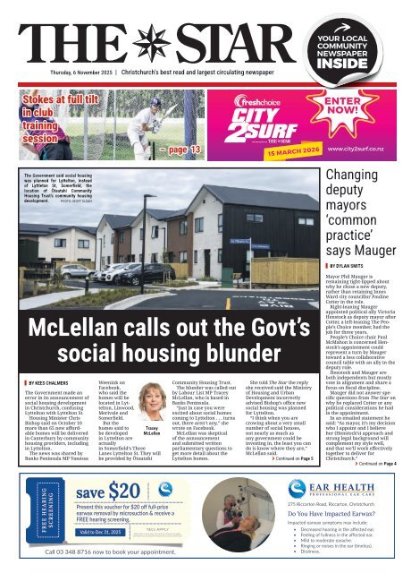 The Star: November 06, 2025