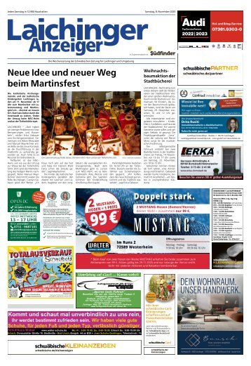 08.11.2025 Laichinger Anzeiger