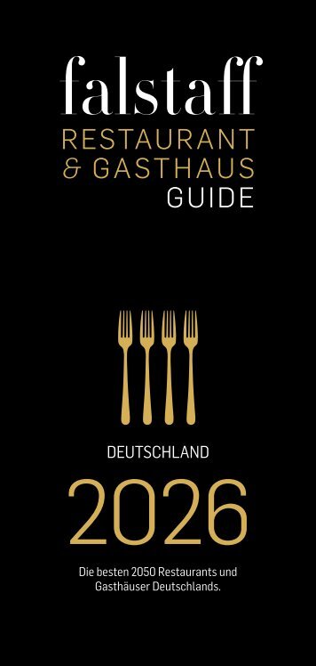 Falstaff Restaurant- & Gasthausguide Deutschland 2026