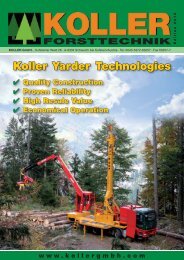 KOLLER GmbH. · Kufsteiner Wald 26 - Koller Forsttechnik