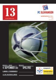 Pfahlheim springtaufzwei - FC Ellwangen 1913