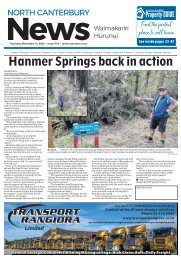 North Canterbury News: November 13, 2025
