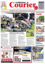 Ashburton Courier: November 13, 2025