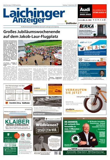 13.09.2025 Laichinger Anzeiger