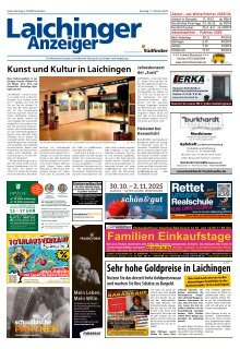 11.10.2025 Laichinger Anzeiger