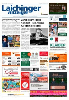 15.11.2025 Laichinger Anzeiger
