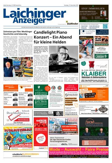 15.11.2025 Laichinger Anzeiger