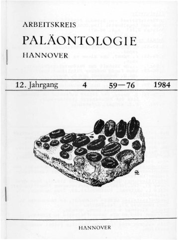 Das Sammlerporträt: Werner Pockrandt - Arbeitskreis Paläontologie ...