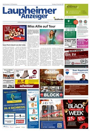 22.11.2025 Laupheimer Anzeiger