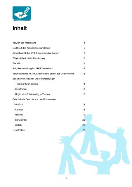 Jahresbericht 2008 (PDF-Format) - DRK Kreisverband Viersen e.V.