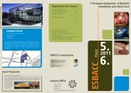 ESBACC is endorsed by - Campus GmbH